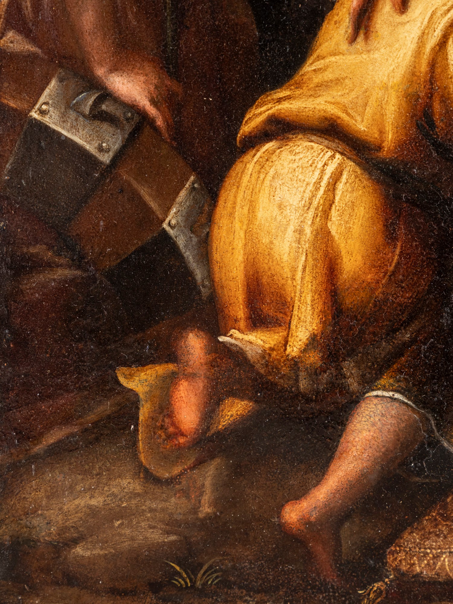 Denijs Calvaert - Sacra Famiglia con Santa Caterina d’Alessandria, Sant’Anna e San Giovannino