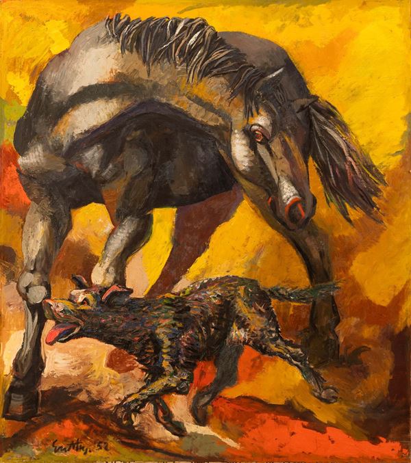 Renato Guttuso - Senza titolo