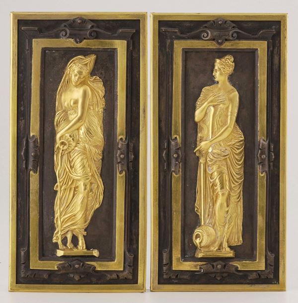 Da un modello di Jean Goujon (1510-1567). XIX secolo Vestali