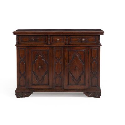 Credenza a Formelle. Emilia, XVII-XVIII Secolo