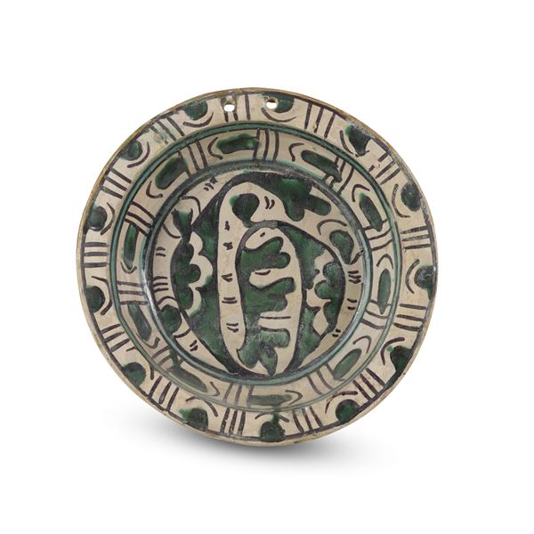 Piatto Italia centrale (Orvieto?), prima metà del XV secolo 