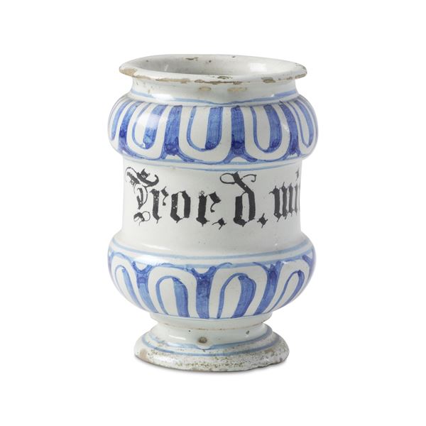 Albarello Italia Settentrionale, probabilmente Veneto, XVIII secolo  