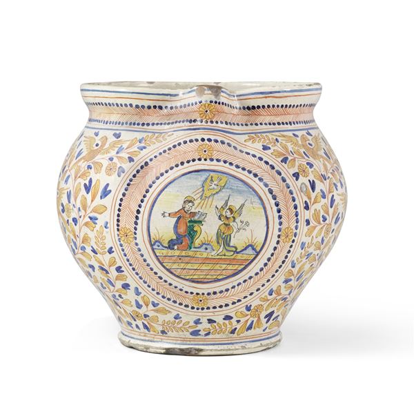 Boccale Deruta, XVII secolo 