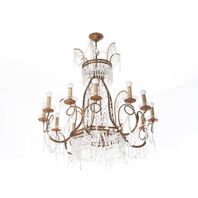 Lampadario. XIX-XX Secolo