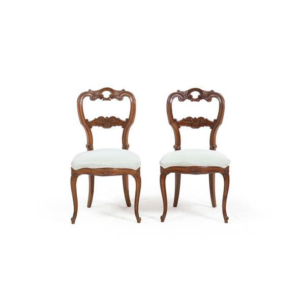 Sei sedie, XIX secolo