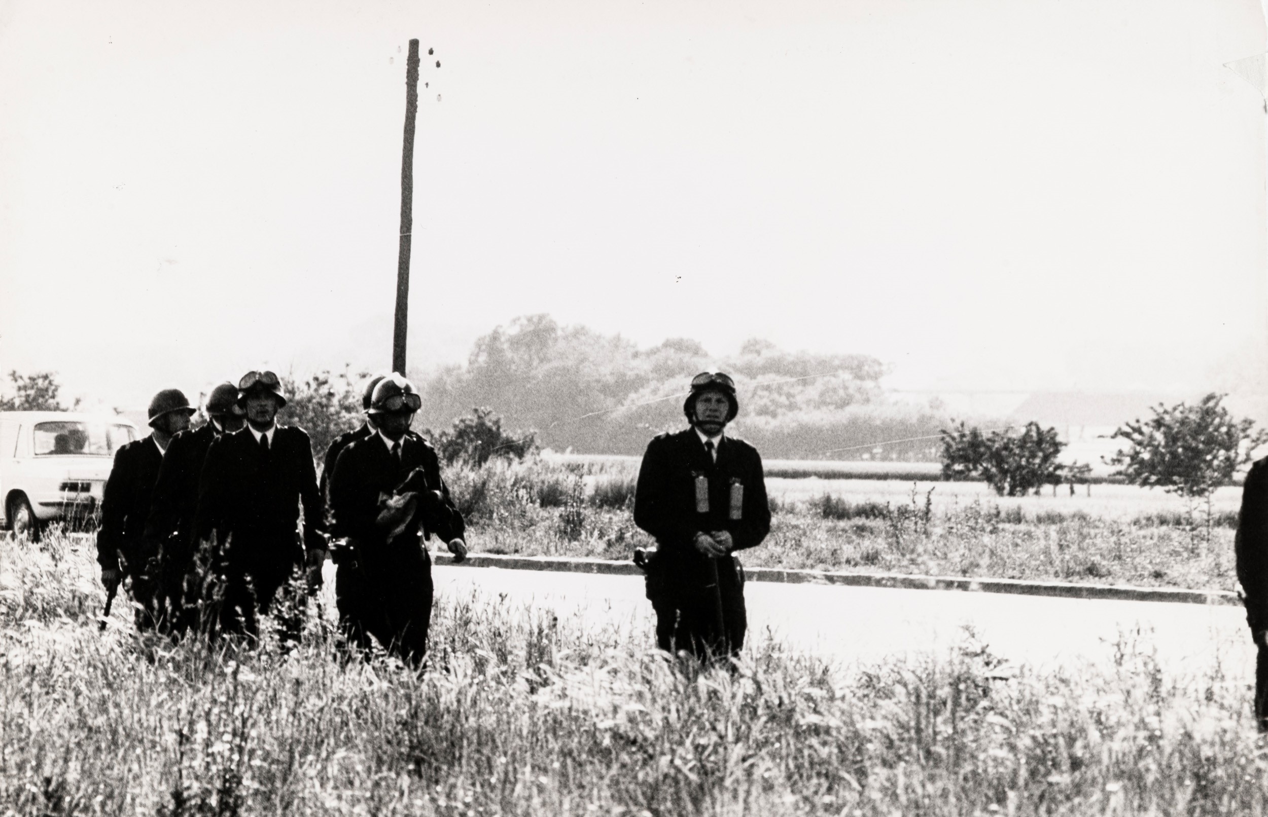 lotto di due fotografie Senza titolo (Manifestazioni politiche)