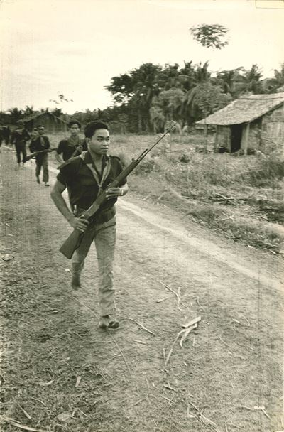 Senza titolo (Guerra in Vietnam), stampa alla gelatina ai sali d'argento