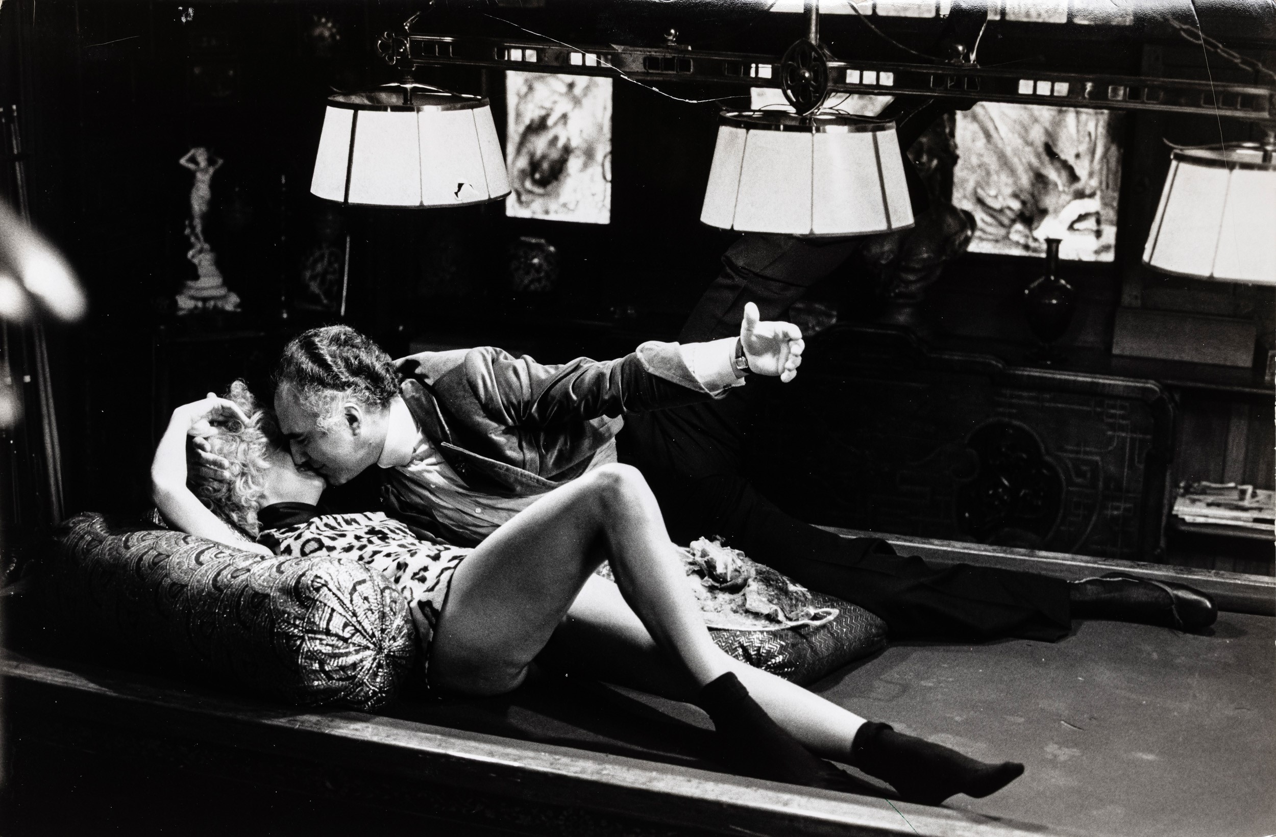 lotto di cinque fotografie Senza titolo, scene dal film “La grande abbuffata”