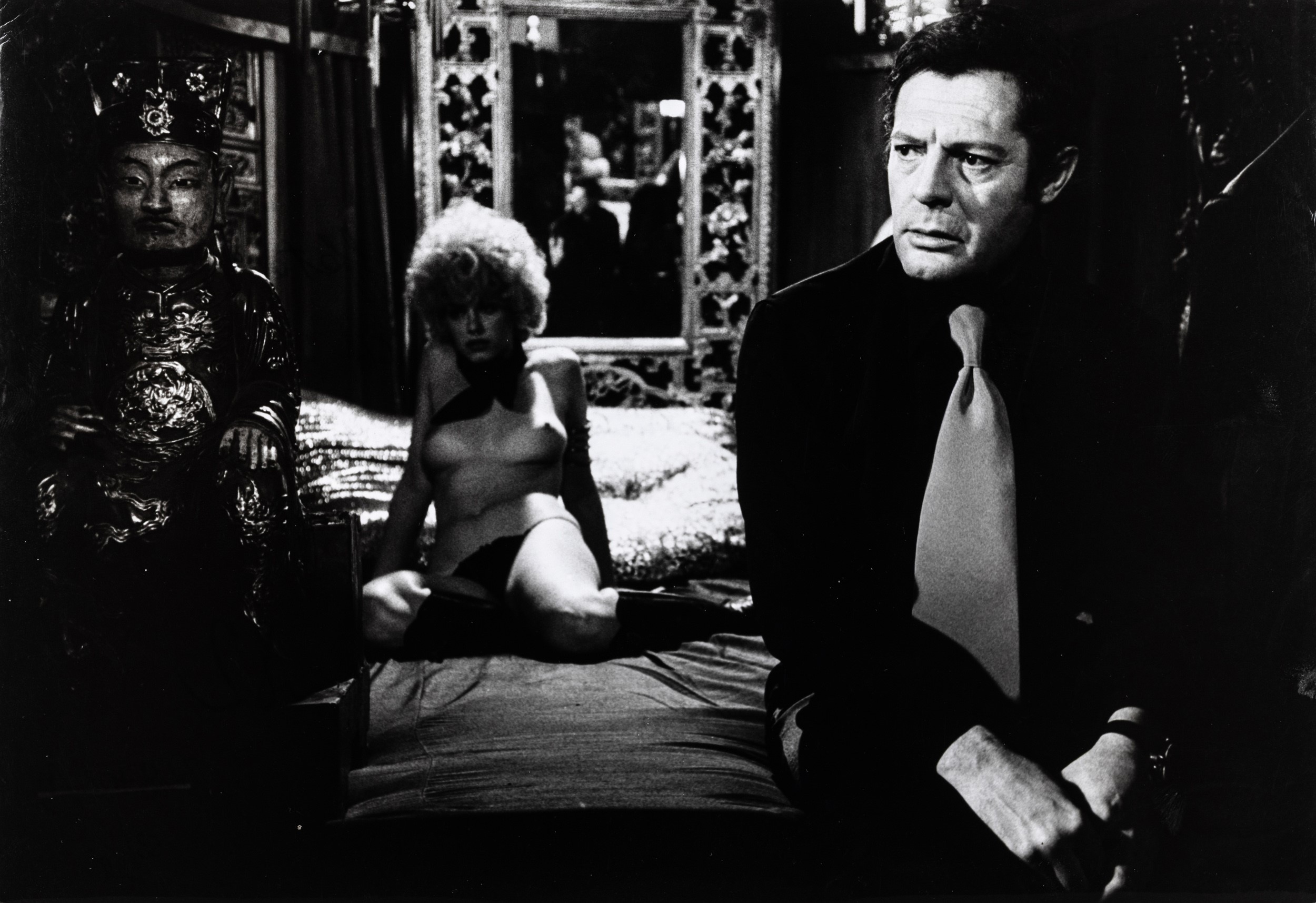 lotto di cinque fotografie Senza titolo, scene dal film “La grande abbuffata”