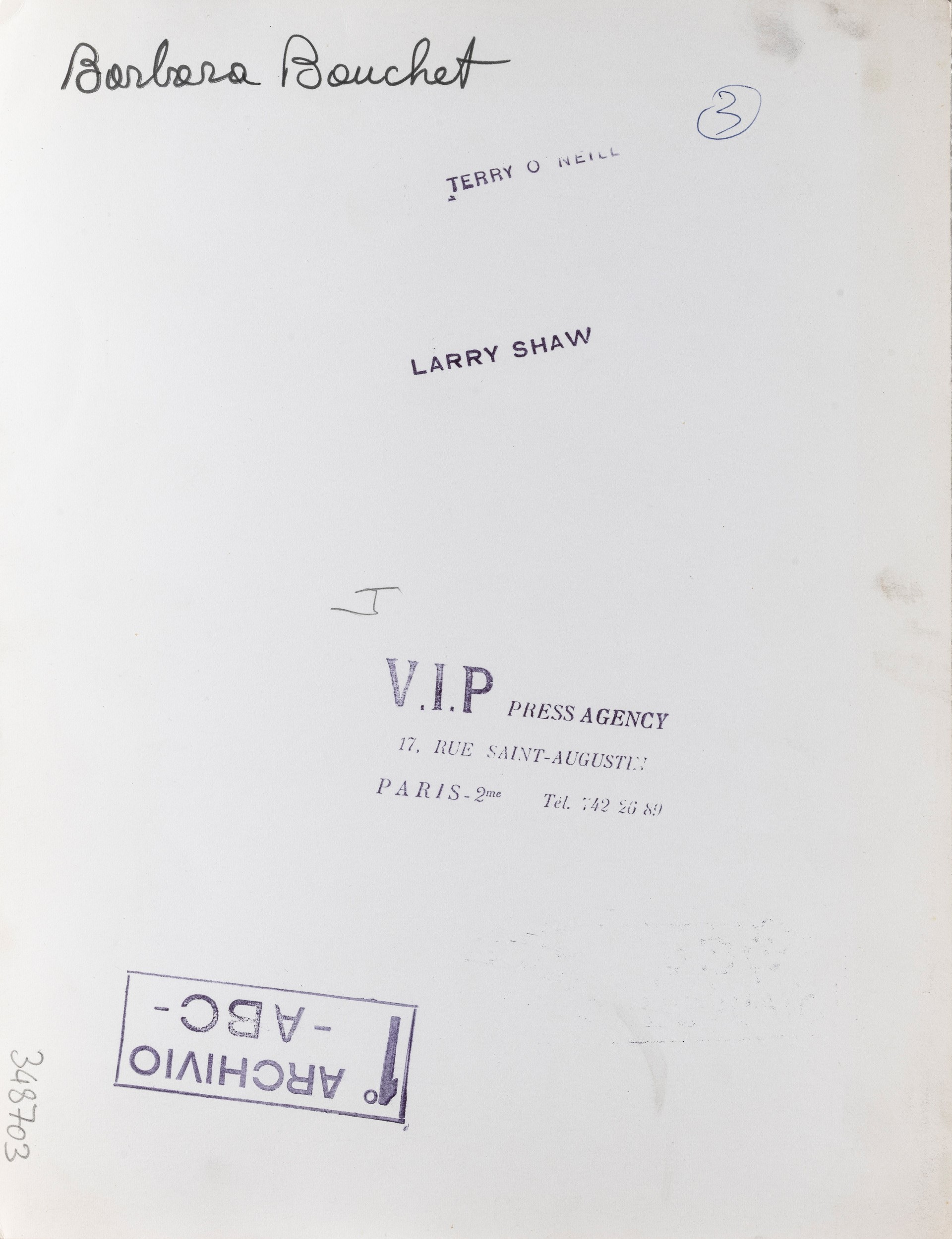 Senza titolo (Barbara Bouchet)