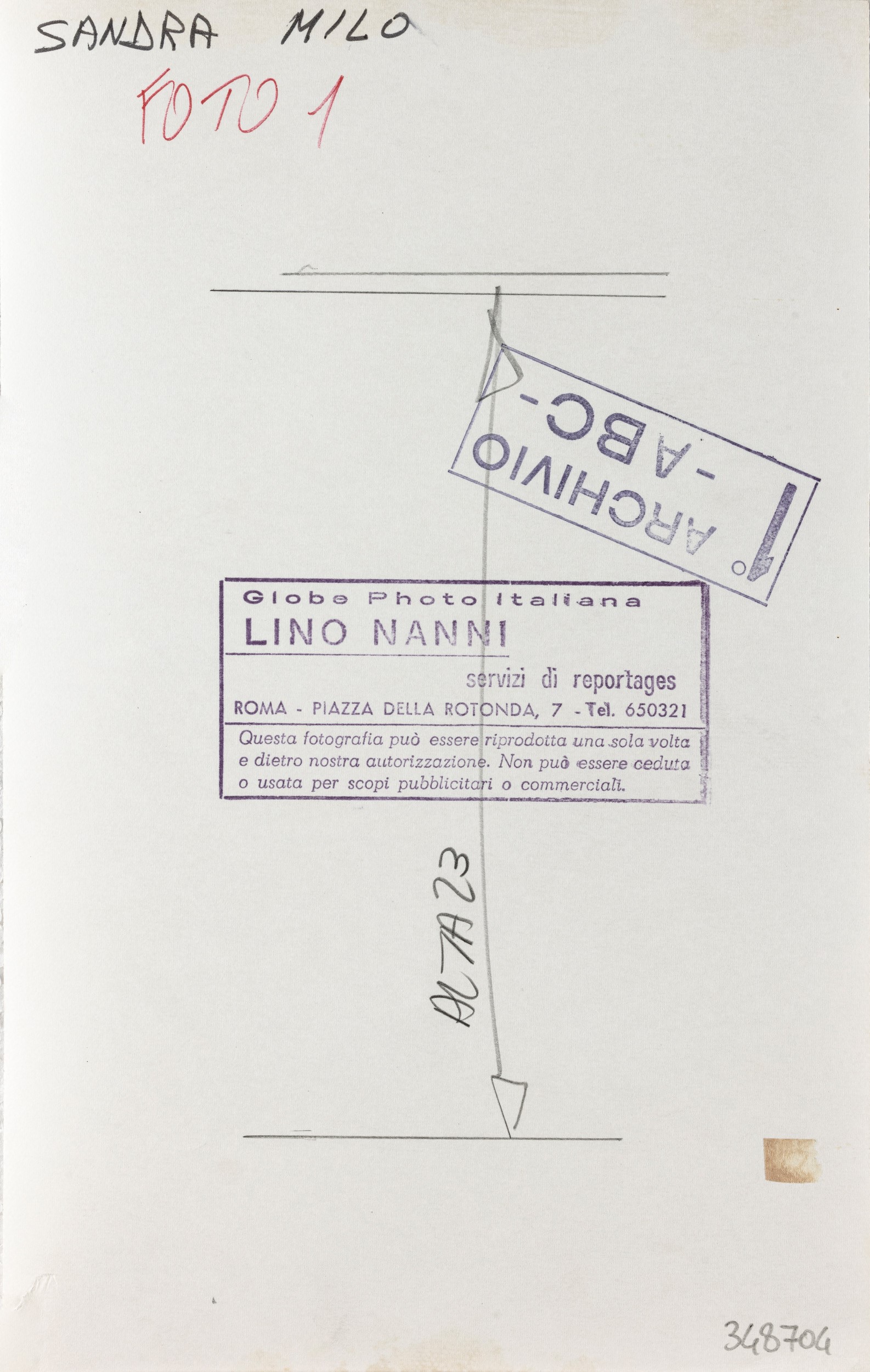 Senza titolo (Sandra Milo)