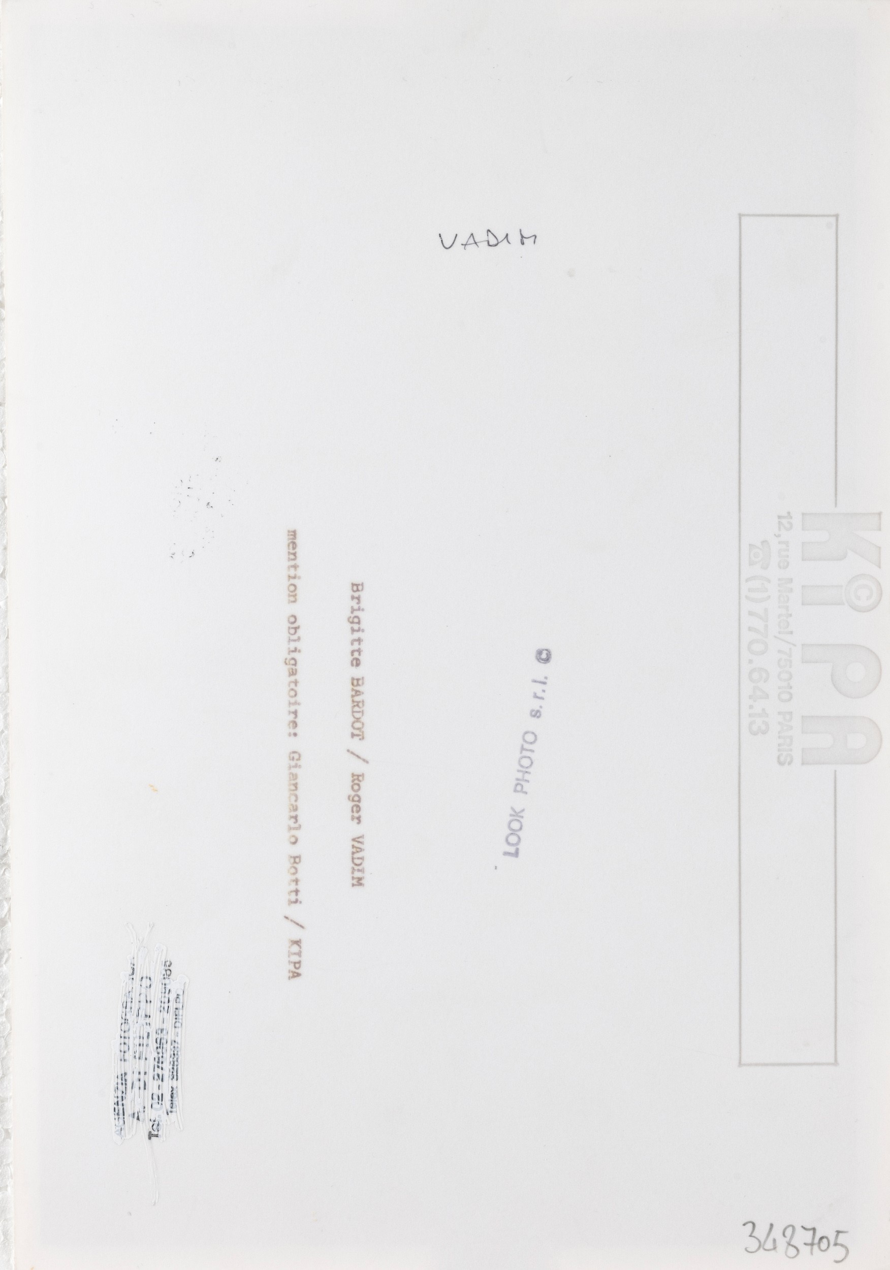 Brigitte Bardot e Roger Vadim, scena dal film 'Il riposo del guerriero'