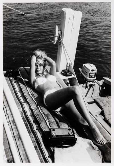 Brigitte Bardot, scena tratta dal film 'Vita Privata' - Stampa fotografica in bianco e nero