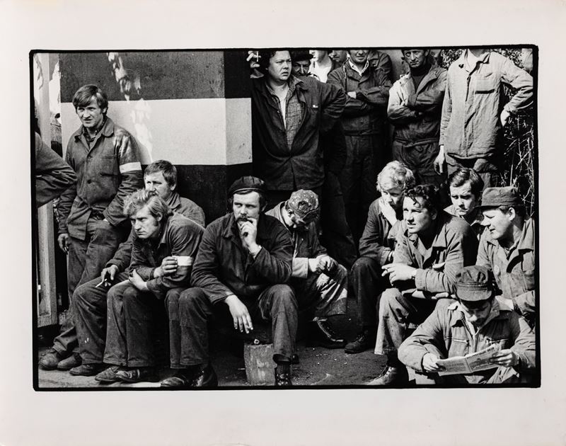 Senza titolo (Operai a riposo)