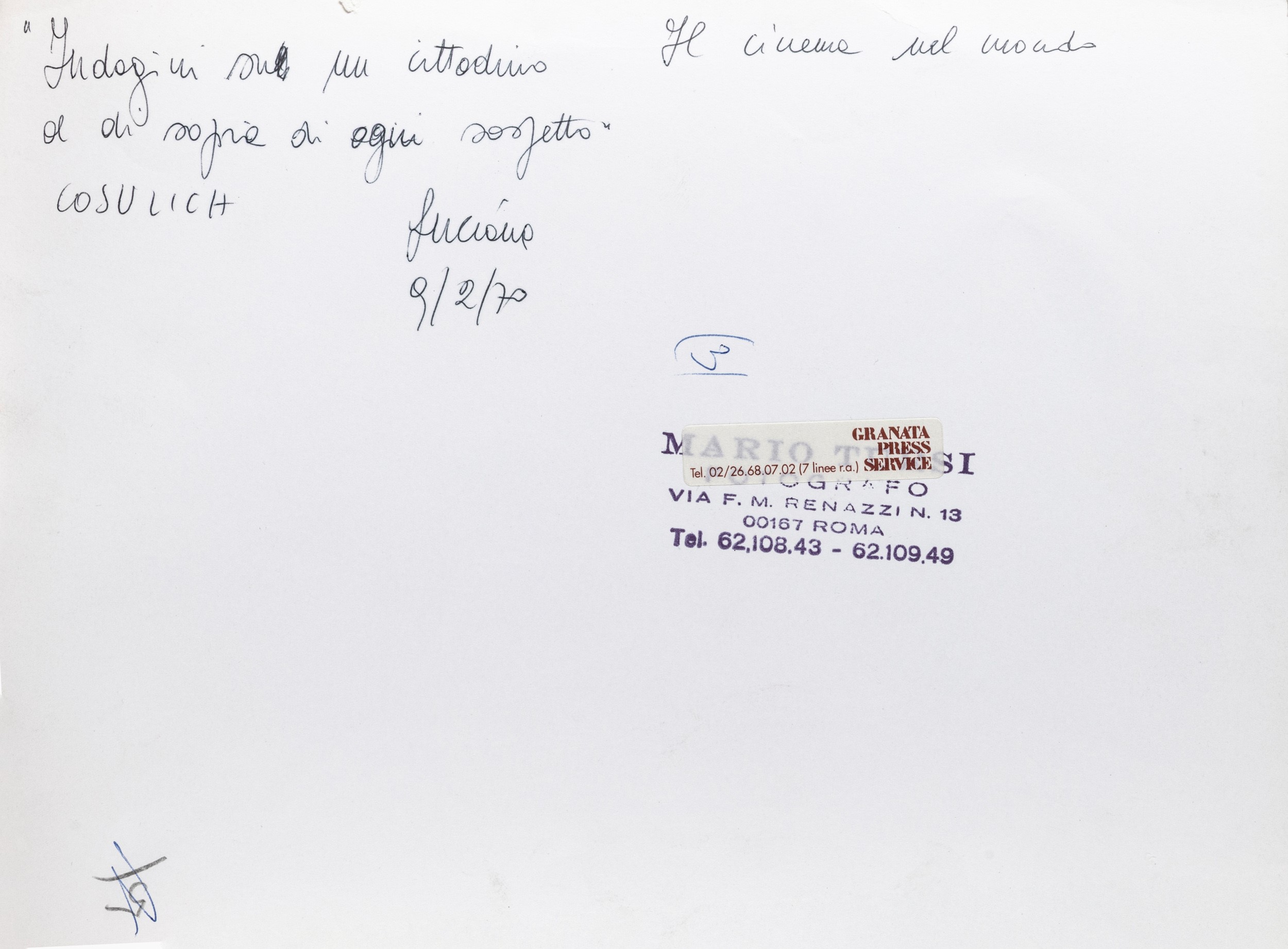 Senza titolo, Florinda Bolkan in “Indagine su un cittadino al di sopra di ogni sospetto”