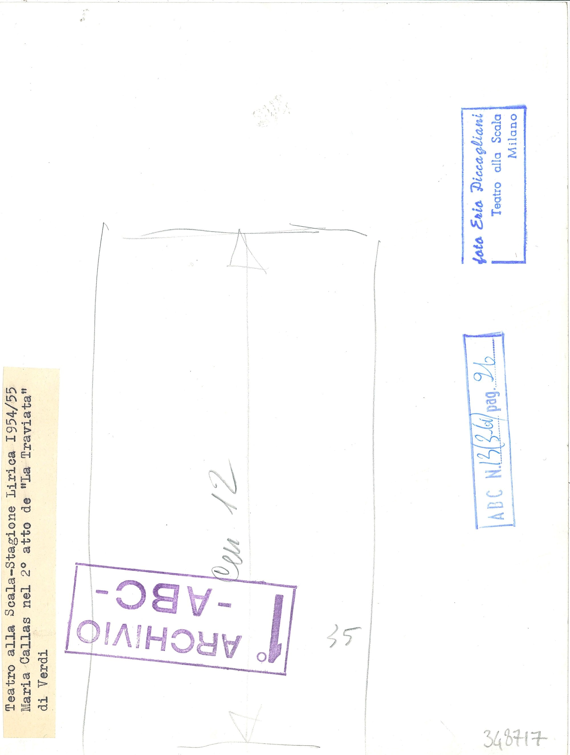 Maria Callas al Teatro alla Scala