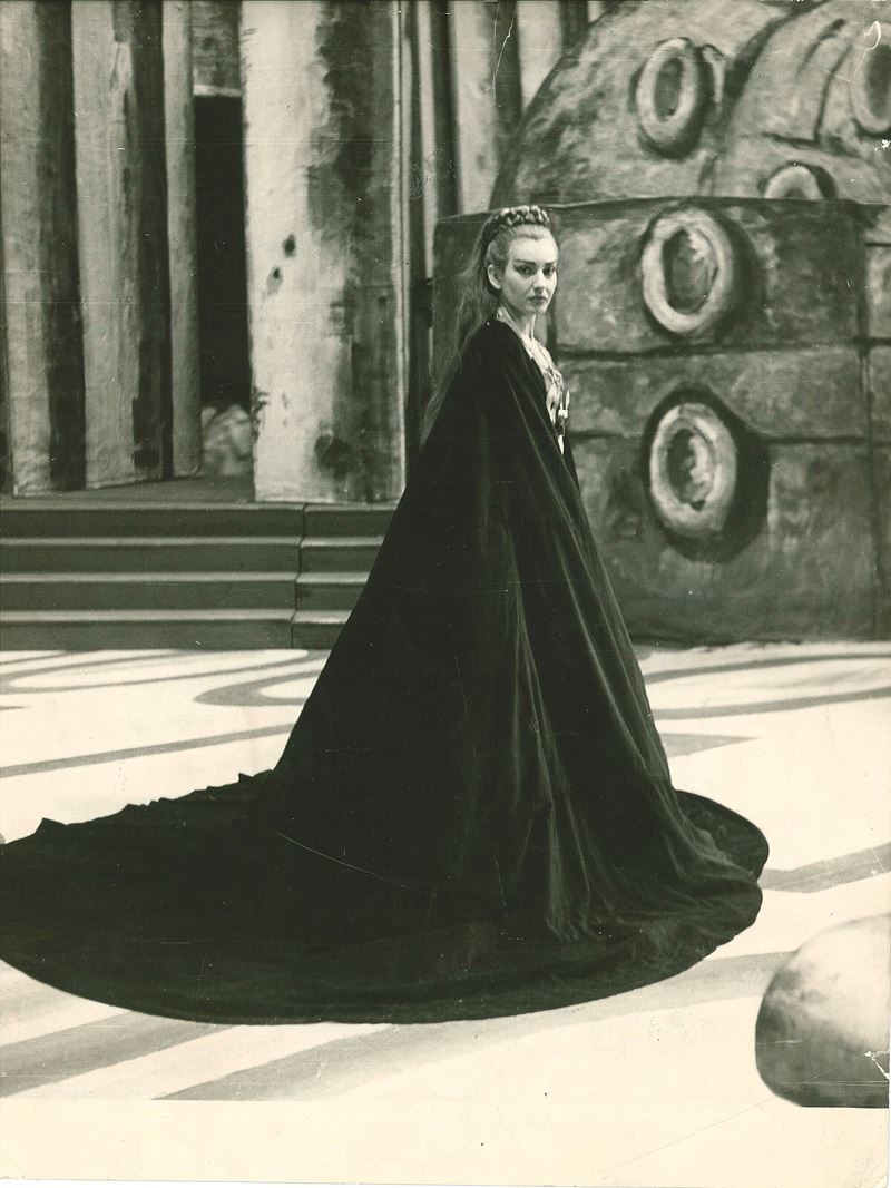 Maria Callas all'Opera di Roma nelle vesti di Medea