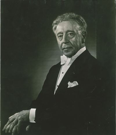 Arthur Rubinstein - Stampa alla gelatina ai sali d'argento