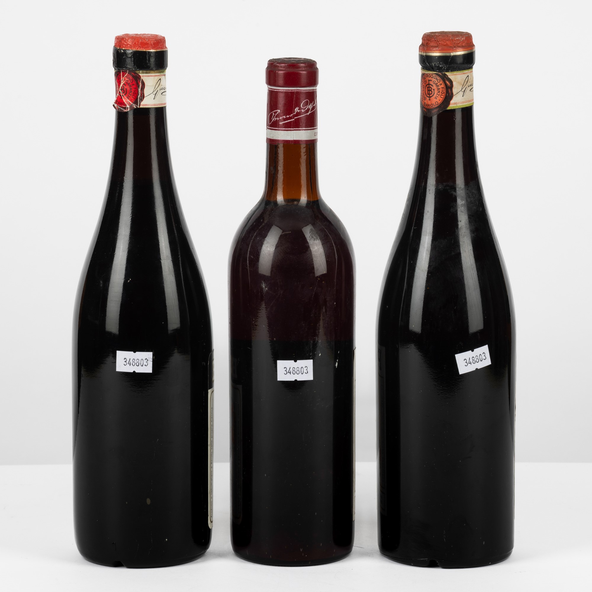 Giacomo Borgogno, Barolo e Barbaresco, Selezione