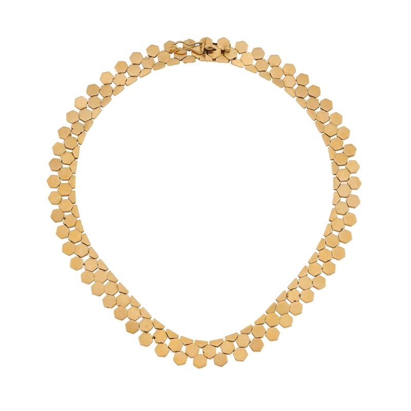 Gold necklace  - Auction Fine Jewellery - Cambi Casa d'Aste