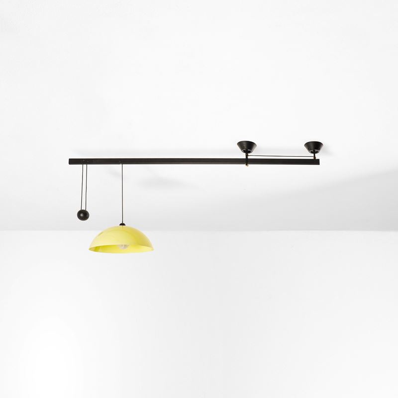 Vico Magistretti : Lampada a plafone mod. Impiccato  - Asta Design Lab - Cambi Casa d'Aste