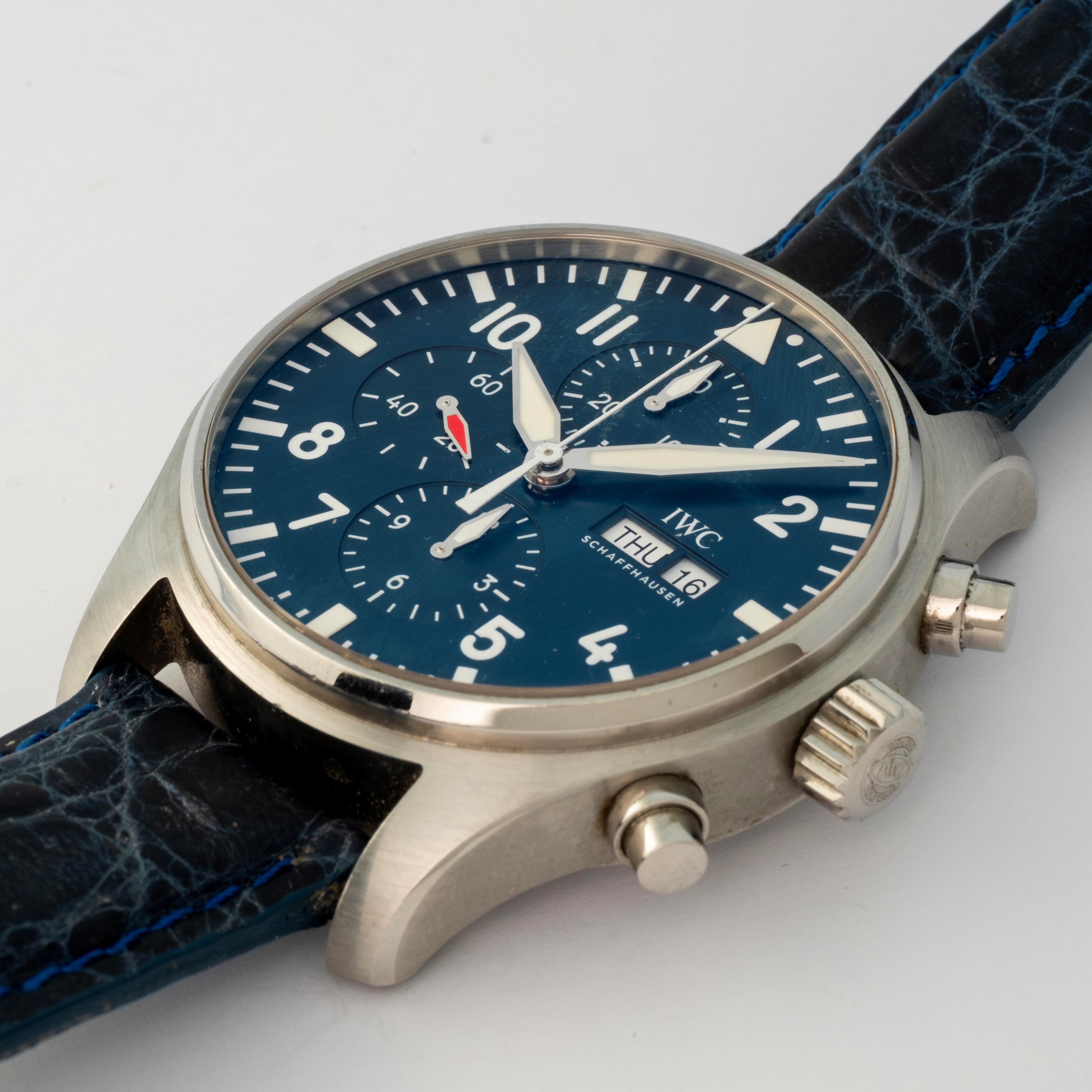 Iwc - Pilot Chronograph Petit Prince, edizione limitata, anno 2021