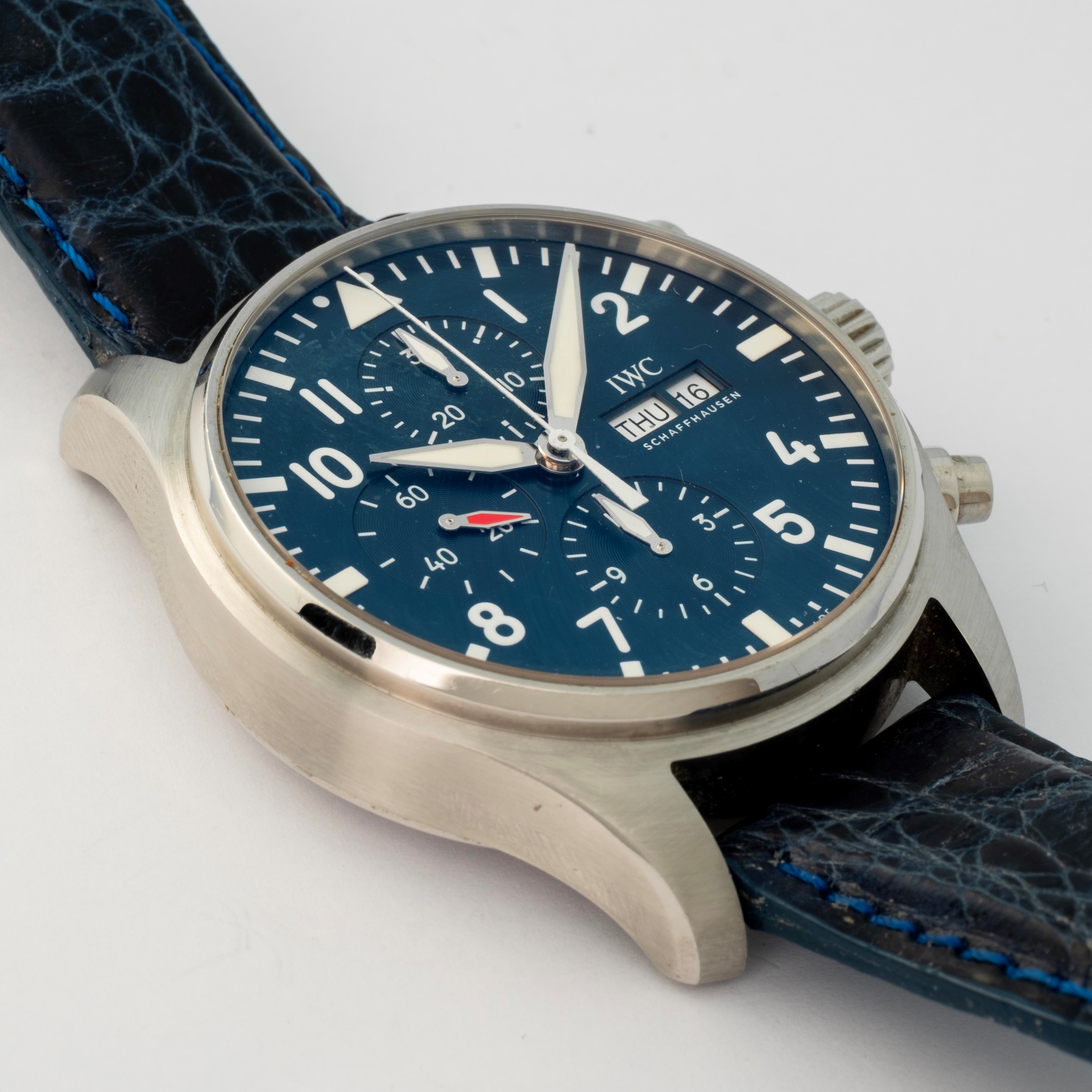 Iwc - Pilot Chronograph Petit Prince, edizione limitata, anno 2021