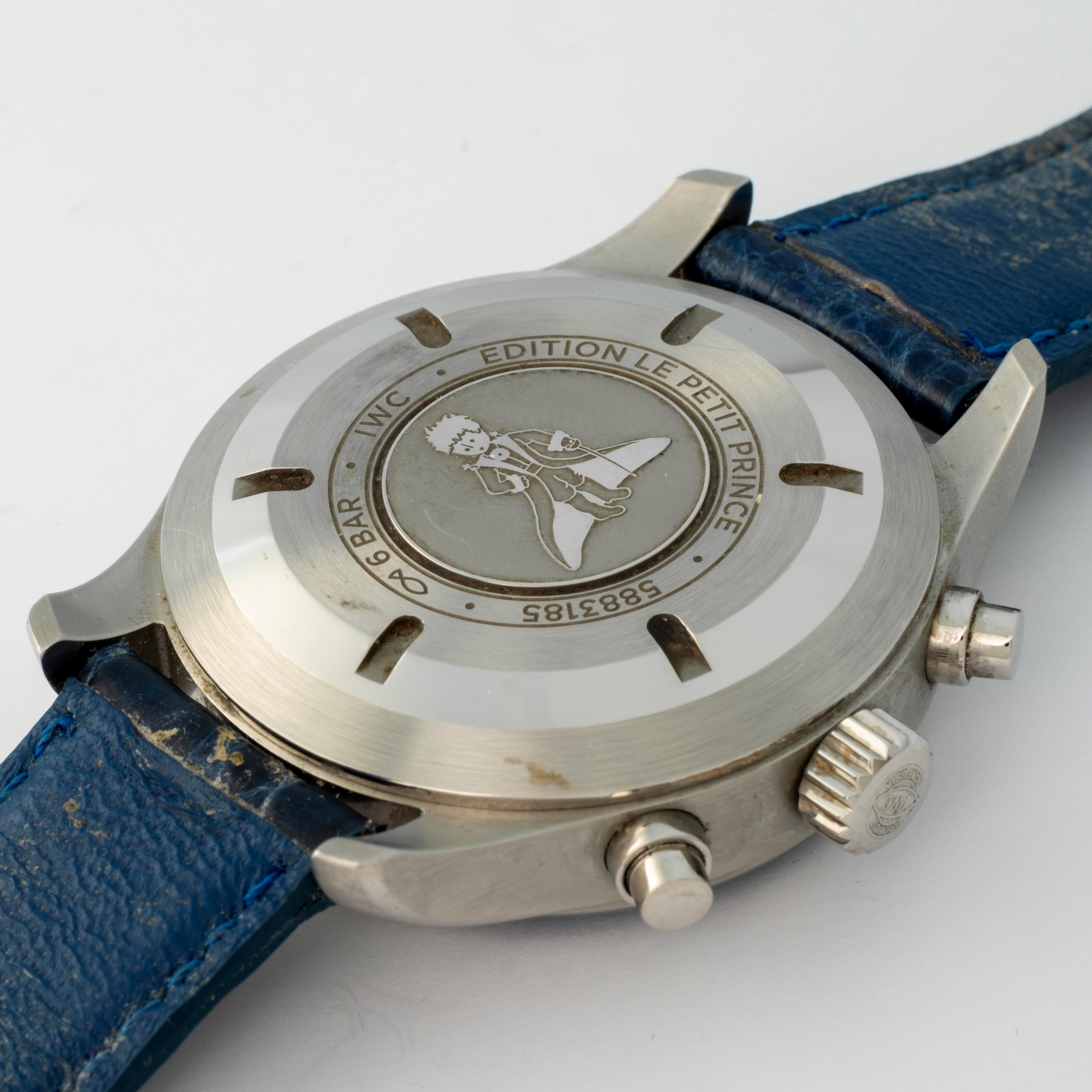 Iwc - Pilot Chronograph Petit Prince, edizione limitata, anno 2021
