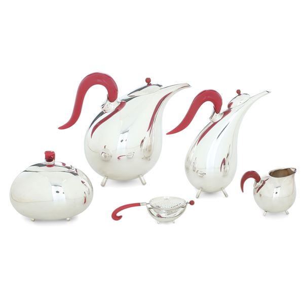 Servizio da tè e caffè. Laura Handler, Milano, per Pomellato