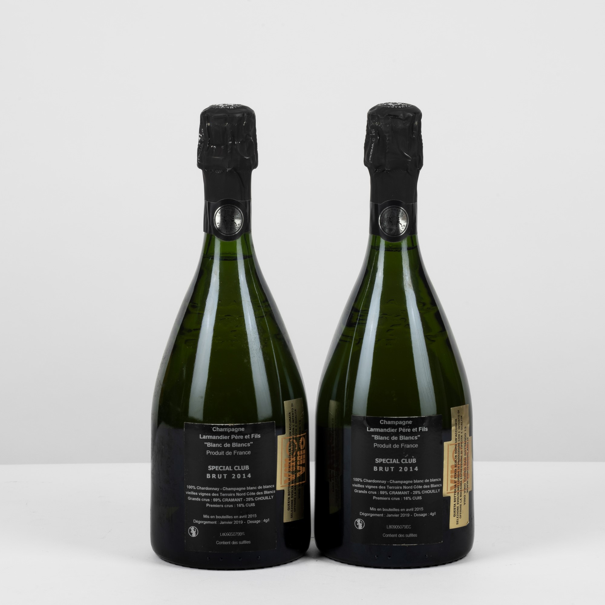 Larmandier, Champagne Special Club 2014, 2 bottiglie da 75cl
