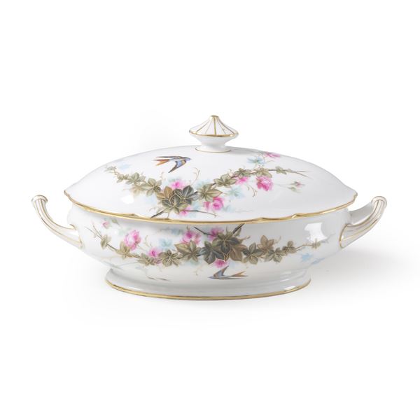 Zuppiera Probabilmente Manifattura Ginori, inizio XX secolo. 