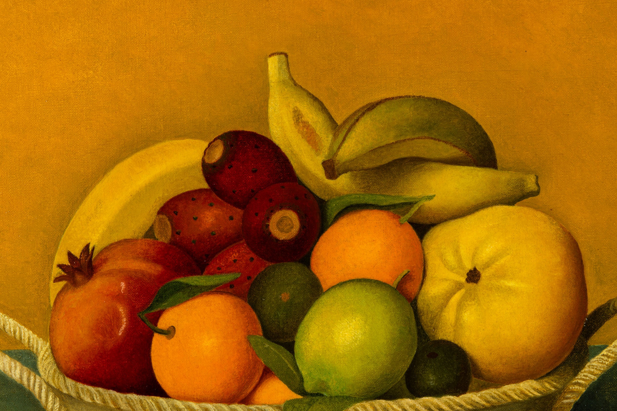Antonio Donghi - Frutta, olio su tela