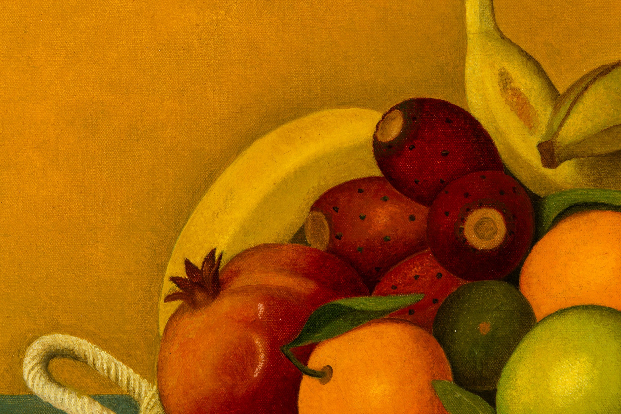 Antonio Donghi - Frutta, olio su tela