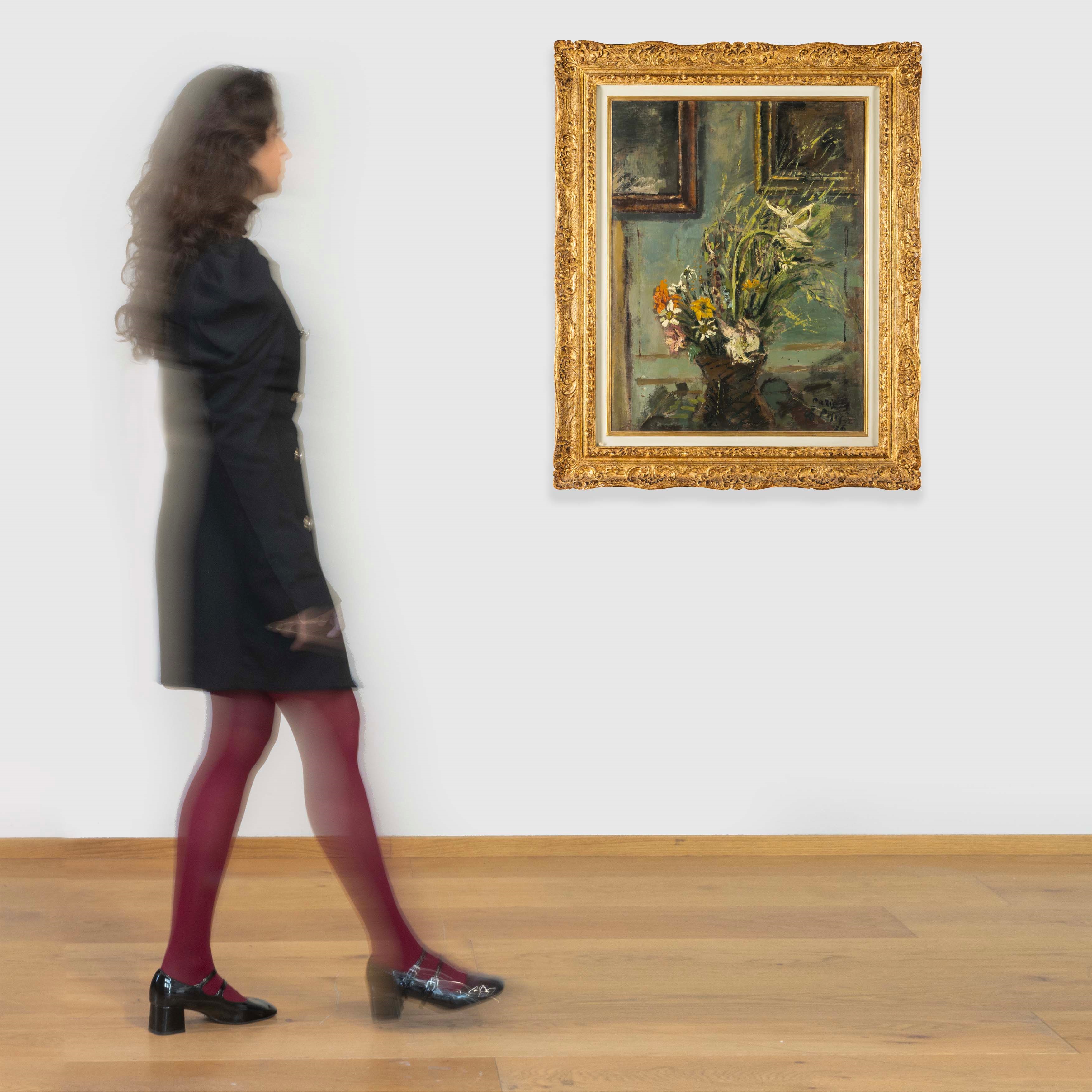 Filippo De Pisis - Fiori, olio su tela