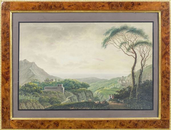 Franz Kaisermann - Paesaggio siciliano