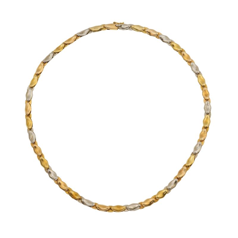 Girocollo a segmenti  - Asta Fine Jewellery - Cambi Casa d'Aste