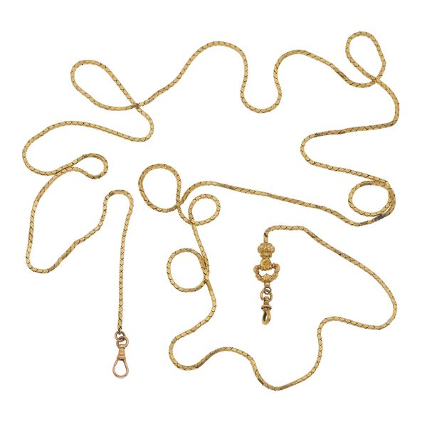 Lunga catena da orologio