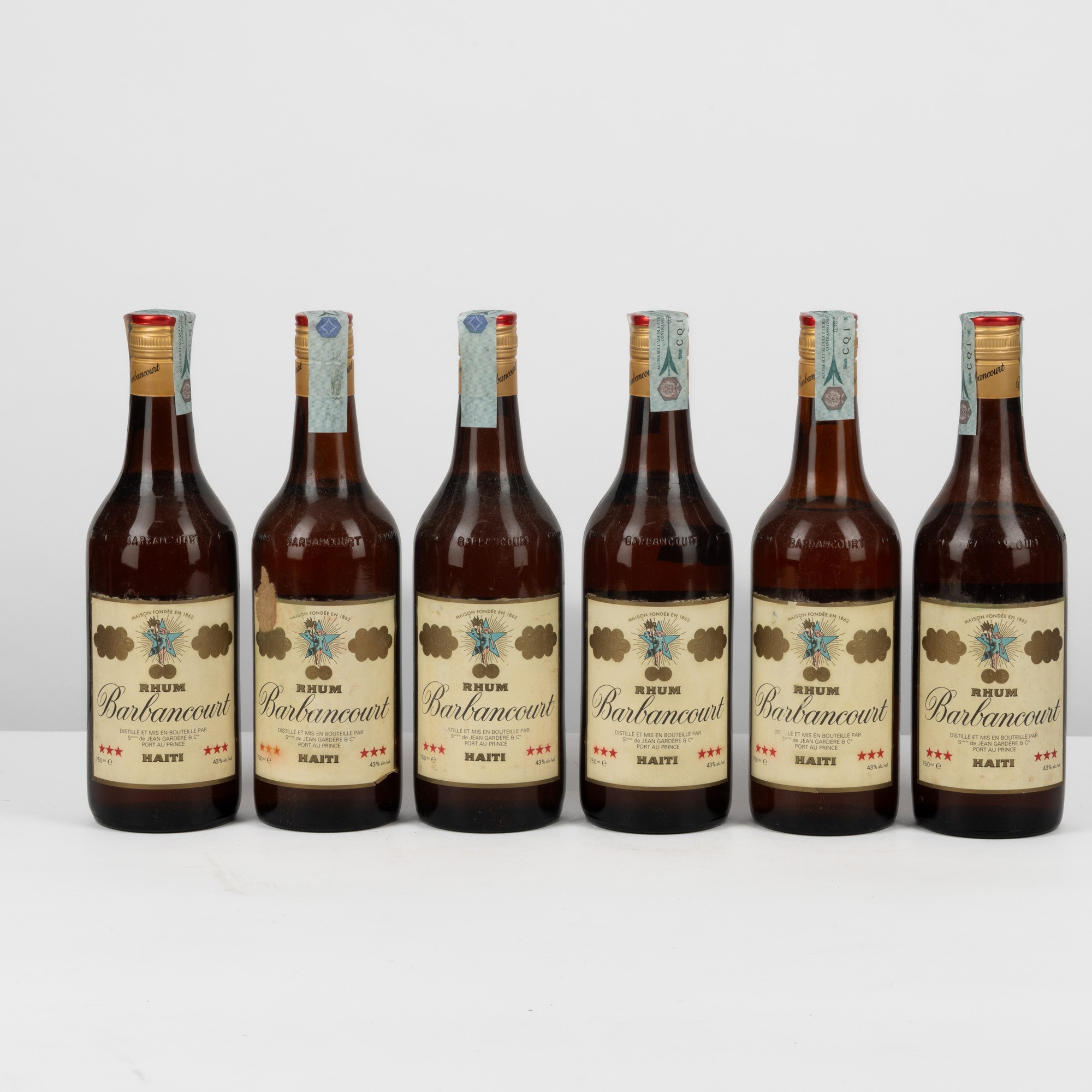 Barbancourt, Rhum in bottiglie da 75 cl (12 Bts, 43% Vol)