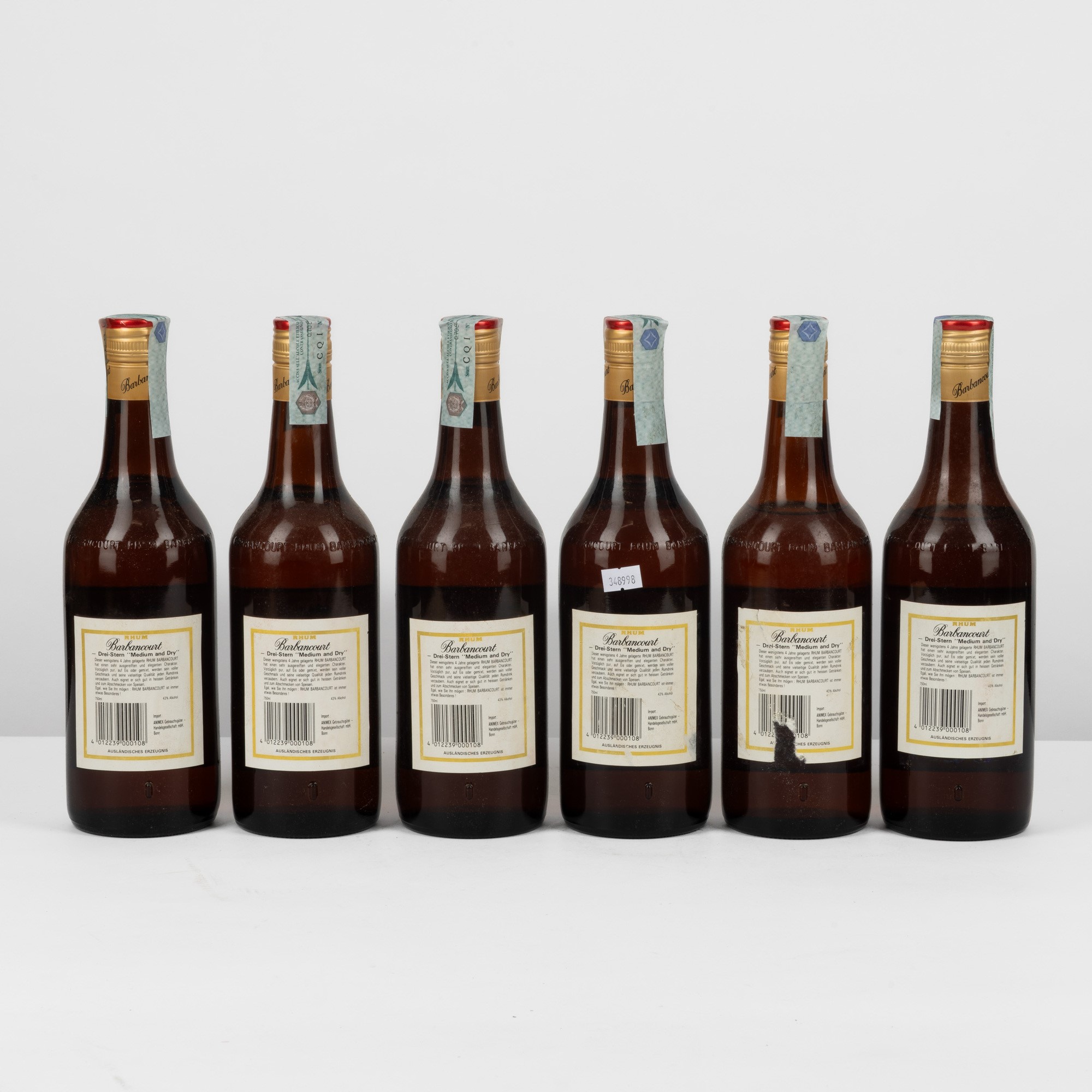 Barbancourt, Rhum in bottiglie da 75 cl (12 Bts, 43% Vol)