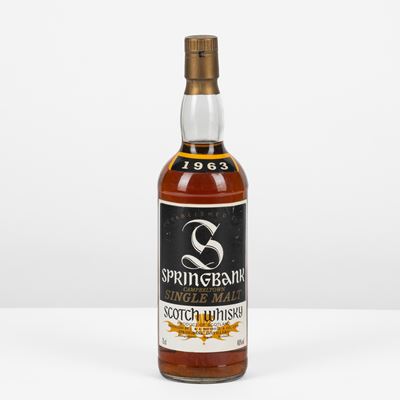 Springbank 1963, Single Malt Scotch Whisky