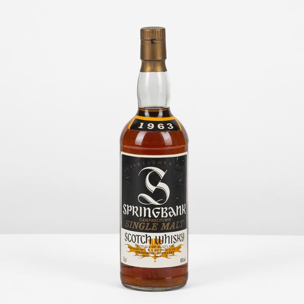Springbank 1963, Single Malt Scotch Whisky