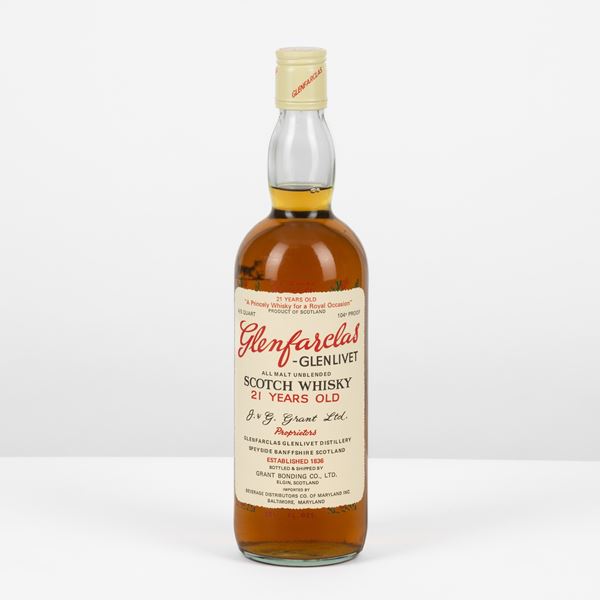 Glenfarclas-Glenlivet 21 Years Old, Unblended Scotch Whisky