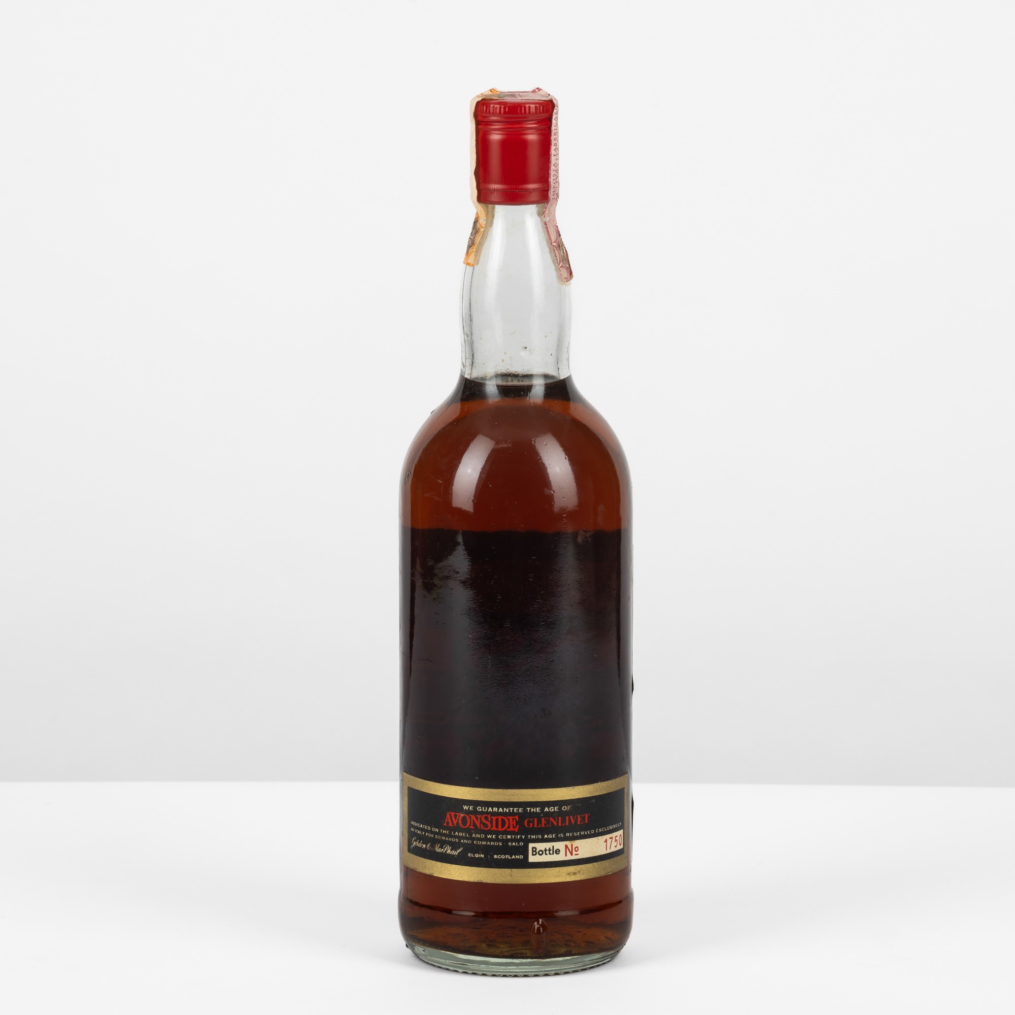 Glenlivet, Avonside 39 Years Old 1938, Malt Scotch Whisky, 43% Vol, 75cl