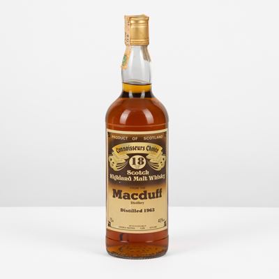 Macduff Connoisseur's Choice, Scotch Whisky Malt 18 Years Old, 1963