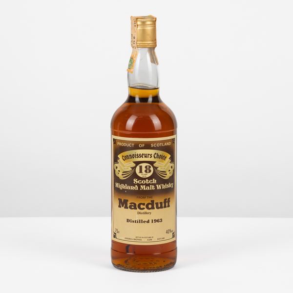 Macduff Connoisseur's Choice 18 Years Old 1963, Malt ScotchWhisky