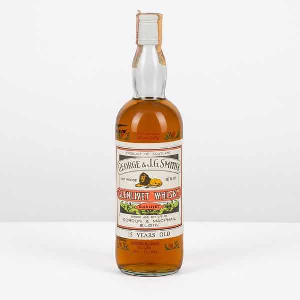 Glenlivet 15 Years Gordon & Macphail, Malt Scotch Whisky