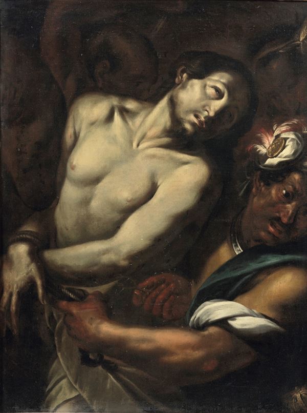 Maestro del San Sebastiano Monti (attivo nel XVII secolo) - Ecce Homo