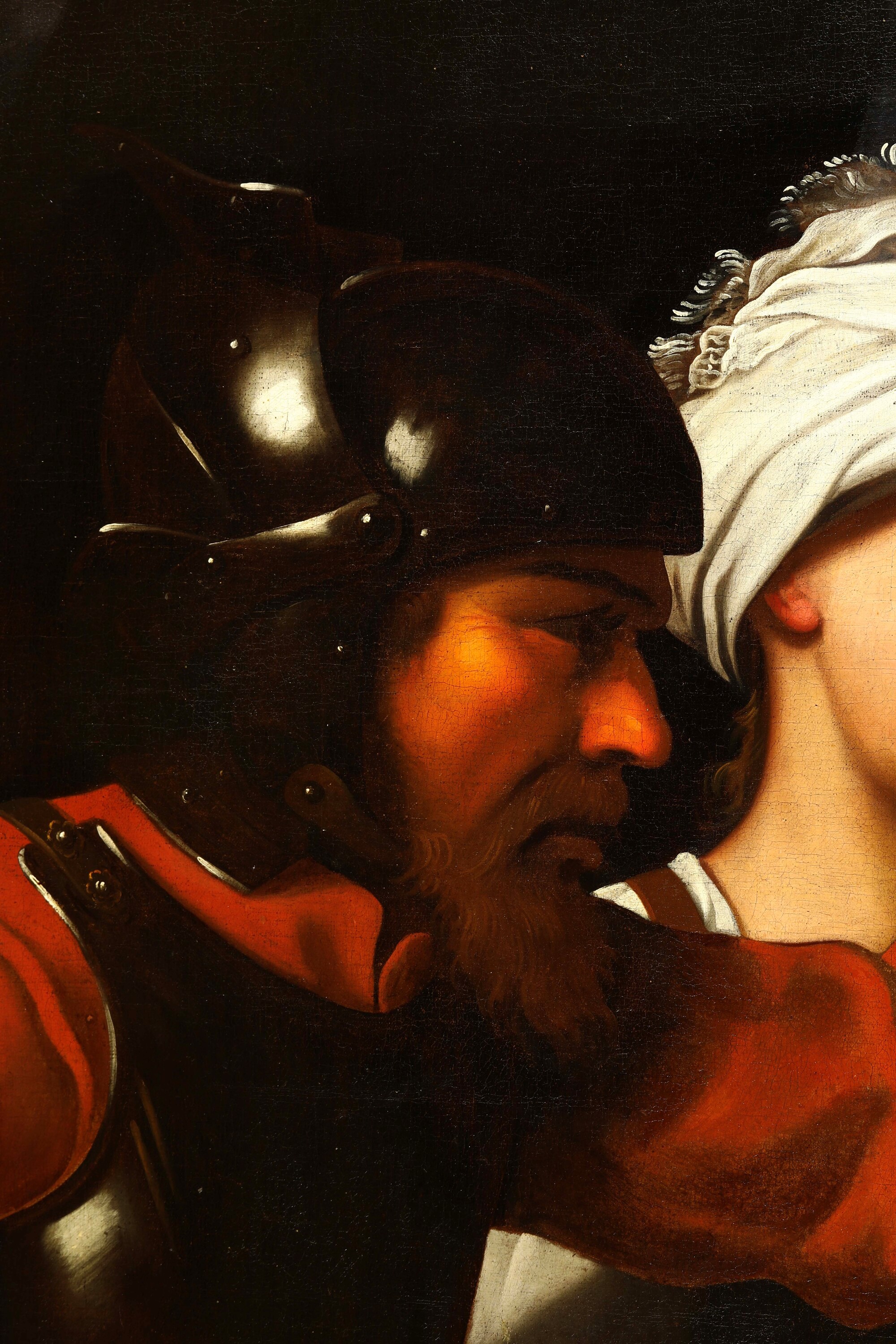 Bartolomeo Manfredi - Negazione di Pietro, olio su tela