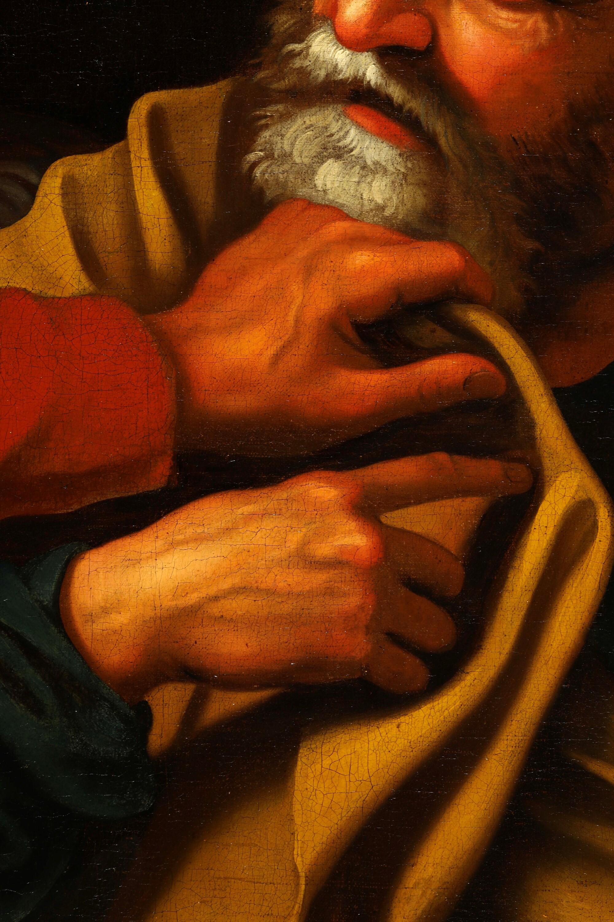 Bartolomeo Manfredi - Negazione di Pietro, olio su tela