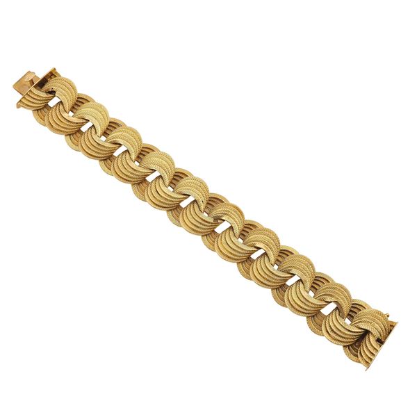 Bracciale a maglie circolari